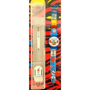 Swatch watch GOOD MORNING GN156 1996 Standard Gents New old stock